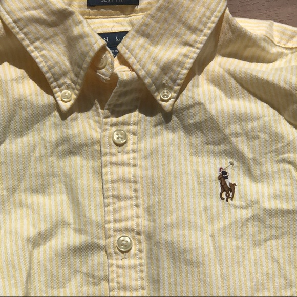 Striped Ralph Lauren Long Sleeve Button Down - 0 - Picture 2 of 3